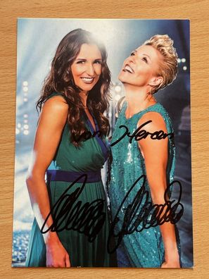 Anita & Alexandra - Autogrammkarte original signiert - #S3105
