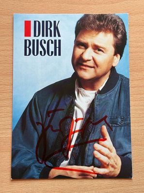 Dirk Busch - Autogrammkarte original signiert - #S3041