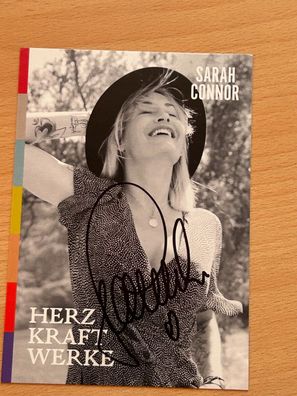 Sarah Connor - Autogrammkarte original signiert - #3213