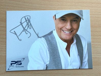 Peter Schilling Autogrammkarte original signiert #S1064