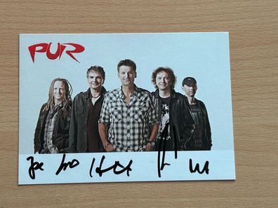 Pur Autogrammkarte original signiert #S1302