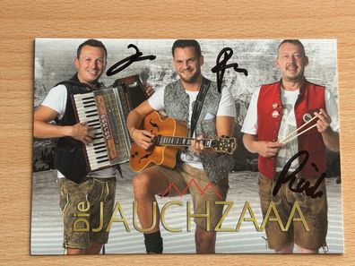 Die Jauchzaaa Autogrammkarte original signiert #S1255