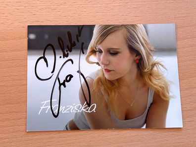 Franziska Autogrammkarte original signiert #S1374