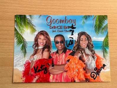 Goombay Dance Band Autogrammkarte original signiert #S1257