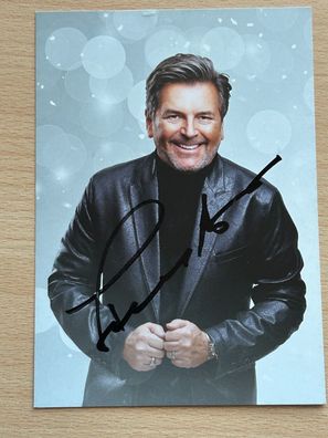 Thomas Anders Autogrammkarte original signiert #S1038