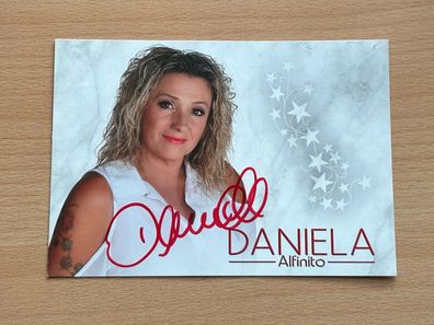 Daniela Alfinito Autogrammkarte original signiert #S1324