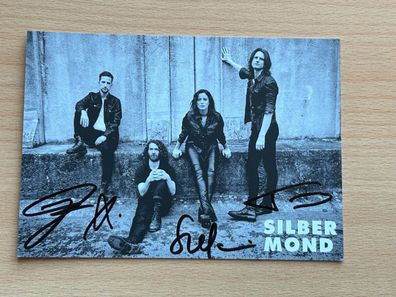 Silbermond Autogrammkarte original signiert #S1072