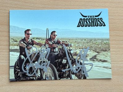 The Bosshoss Autogrammkarte original signiert #S1069
