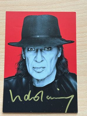 Udo Lindenberg Autogrammkarte original signiert #S1046