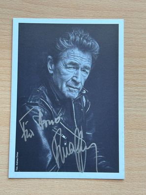 Peter Maffay Autogrammkarte original signiert #S1103