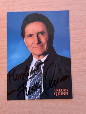 Freddy Quinn Autogrammkarte original signiert #S1430