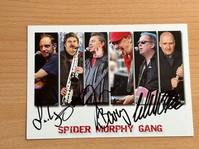 Spider Murphy Gang Autogrammkarte original signiert #S1261