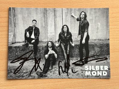 Silbermond Autogrammkarte original signiert #S1268