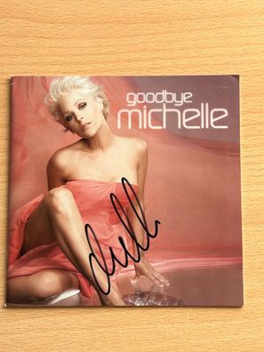 Michelle signiertes CD-Cover original signiert #S1186