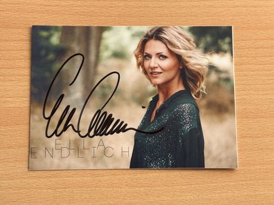 Ella Endlich Autogrammkarte original signiert #S1225