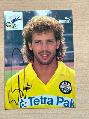 Ralf Weber Eintracht Frankfurt Autogrammkarte original signiert #S2921