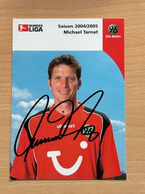 Michael Tarnat Hannover 96 Autogrammkarte original signiert #S2837