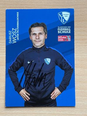 Dariusz Wosz VfL Bochum Autogrammkarte original signiert #S2865