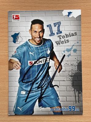Tobias Weis TSG 1899 Hoffenheim Autogrammkarte original signiert #S2798
