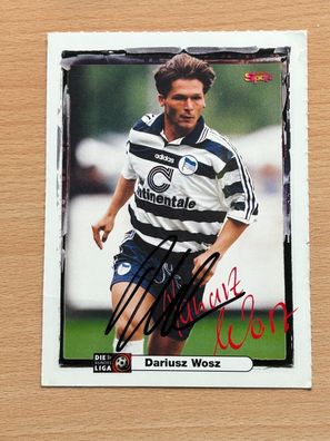 Dariusz Wosz Hertha BSC Berlin Autogrammkarte original signiert #S2910
