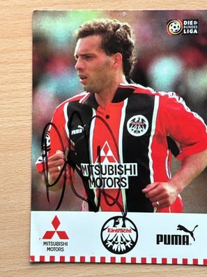 Ralf Weber Eintracht Frankfurt Autogrammkarte original signiert #S2922