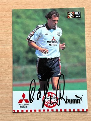 Ralf Weber Eintracht Frankfurt Autogrammkarte original signiert #S2923
