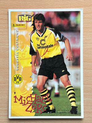 Michael Zorc BVB Borussia Dortmund Autogrammkarte original signiert #S2860