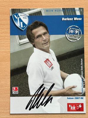 Dariusz Wosz VfL Bochum 1848 Autogrammkarte original signiert #S2916