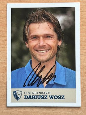 Dariusz Wosz VfL Bochum Autogrammkarte original signiert #S2862