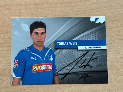 Tobias Weis TSG 1899 Hoffenheim Autogrammkarte original signiert #S2970