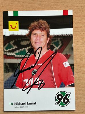 Michael Tarnat Hannover 96 Autogrammkarte original signiert #S2833