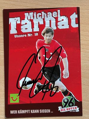 Michael Tarnat Hannover 96 Autogrammkarte original signiert #S2834