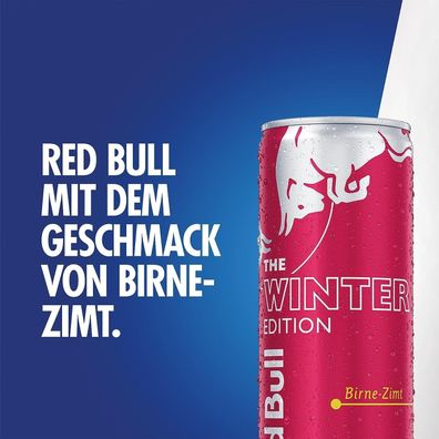 Red Bull Energy Drink Winter Edition Birne-Zimt 250 ml incl. Pfand 1x250ml