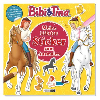 Bibi & Tina: Meine liebsten Sticker zum Ausmalen,