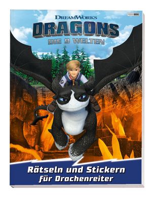 Dragons: Die 9 Welten: R?tseln und Stickern f?r Drachenreiter, Panini