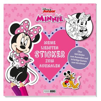 Disney Minnie: Meine liebsten Sticker zum Ausmalen,