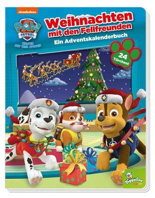 PAW Patrol: Weihnachten mit den Fellfreunden - Ein Adventskalenderbuch, Cla ...