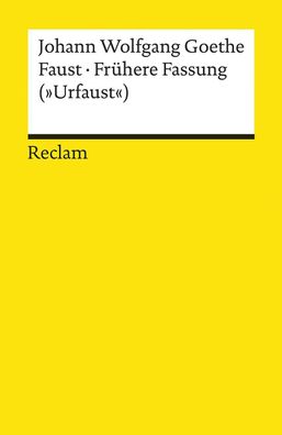 Faust - Fr?here Fassung (""Urfaust""), Johann Wolfgang Goethe