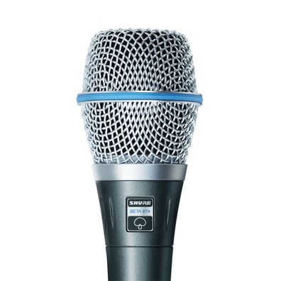 Shure Beta 87A Dynamisches Gesangsmikrofon mit Supernierencharakteristik