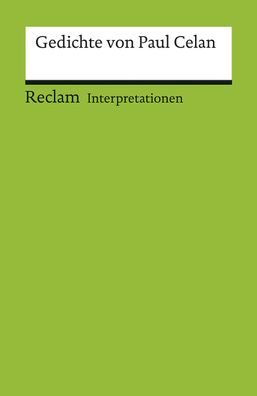 Interpretationen. Gedichte von Paul Celan, Paul Celan