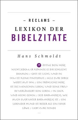 Reclams Lexikon der Bibelzitate, Hans Schmoldt