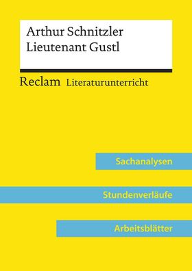 Arthur Schnitzler: Lieutenant Gustl (Lehrerband), Hans-Peter Schneider