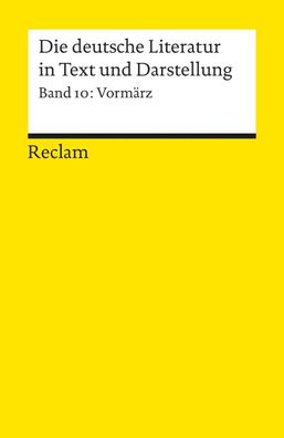 Die deutsche Literatur 10 / Vorm?rz, Florian Va?en