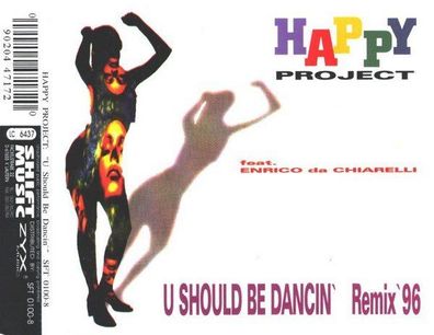 CD-Maxi: Happy Project: U Should Be Dancin´ (Remix ´96) SFT 0100-8 Cut Out