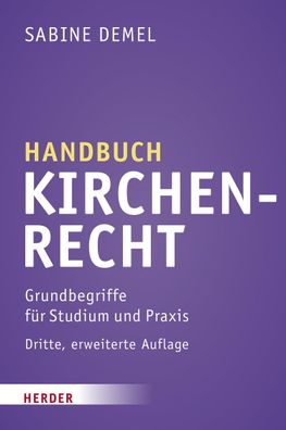 Handbuch Kirchenrecht, Sabine Demel