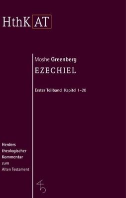 Ezechiel 1 - 20, Moshe Greenberg