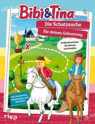 Bibi & Tina - Die Schatzsuche/ Schnitzeljagd f?r deinen Geburtstag,