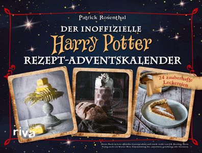 Der inoffizielle Harry-Potter-Rezept-Adventskalender. Hardcover-Ausgabe, Pa ...