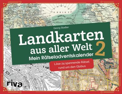 Landkarten aus aller Welt 2 - Mein R?tseladventskalender, Georg Stadler
