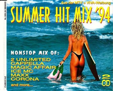 2 CD: Summer Hit Mix ´94 (1994) ZYX 81009-2